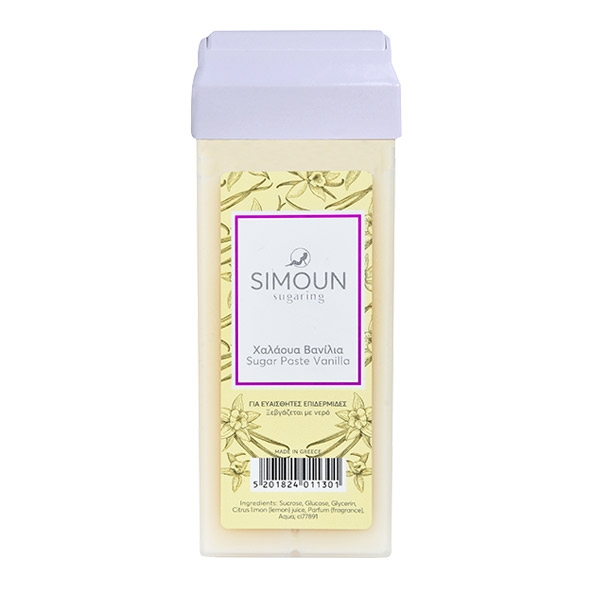Roll-on ceara naturala de zahar pentru epilat - aroma vanilie