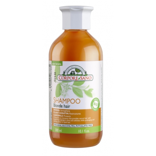 Sampon cu henna pentru par blond
