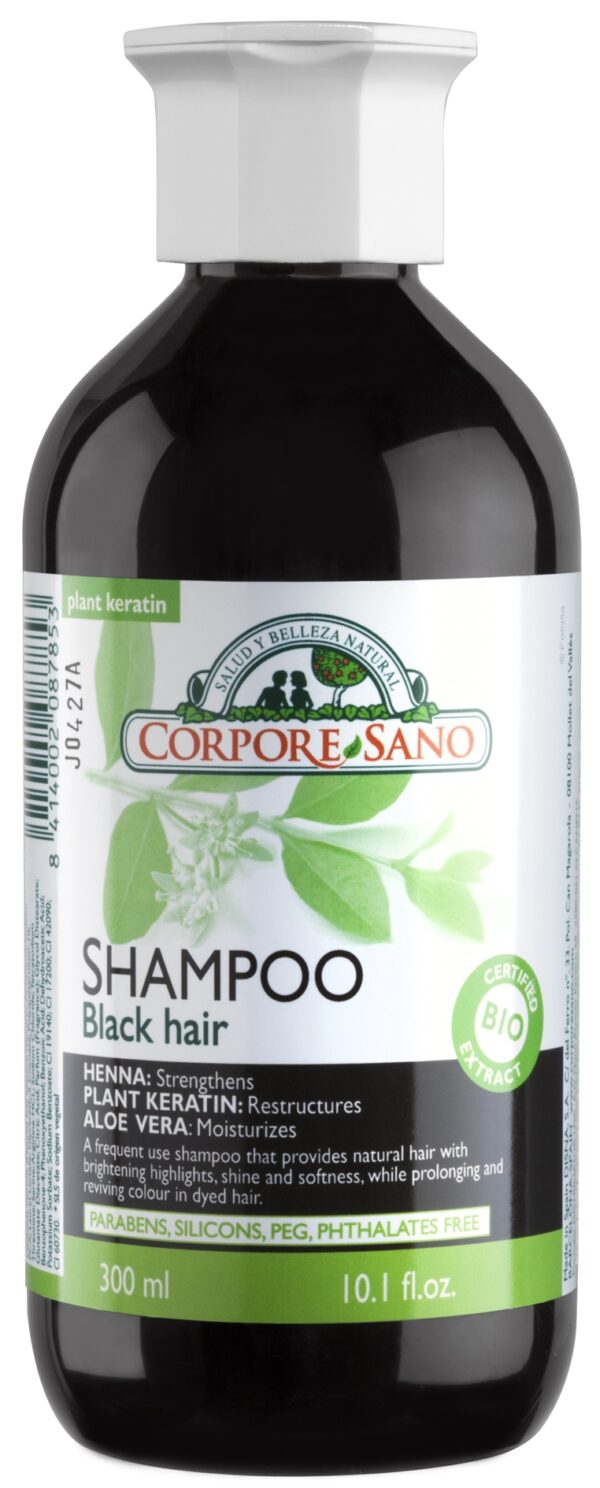 Sampon cu henna pentru par brunet