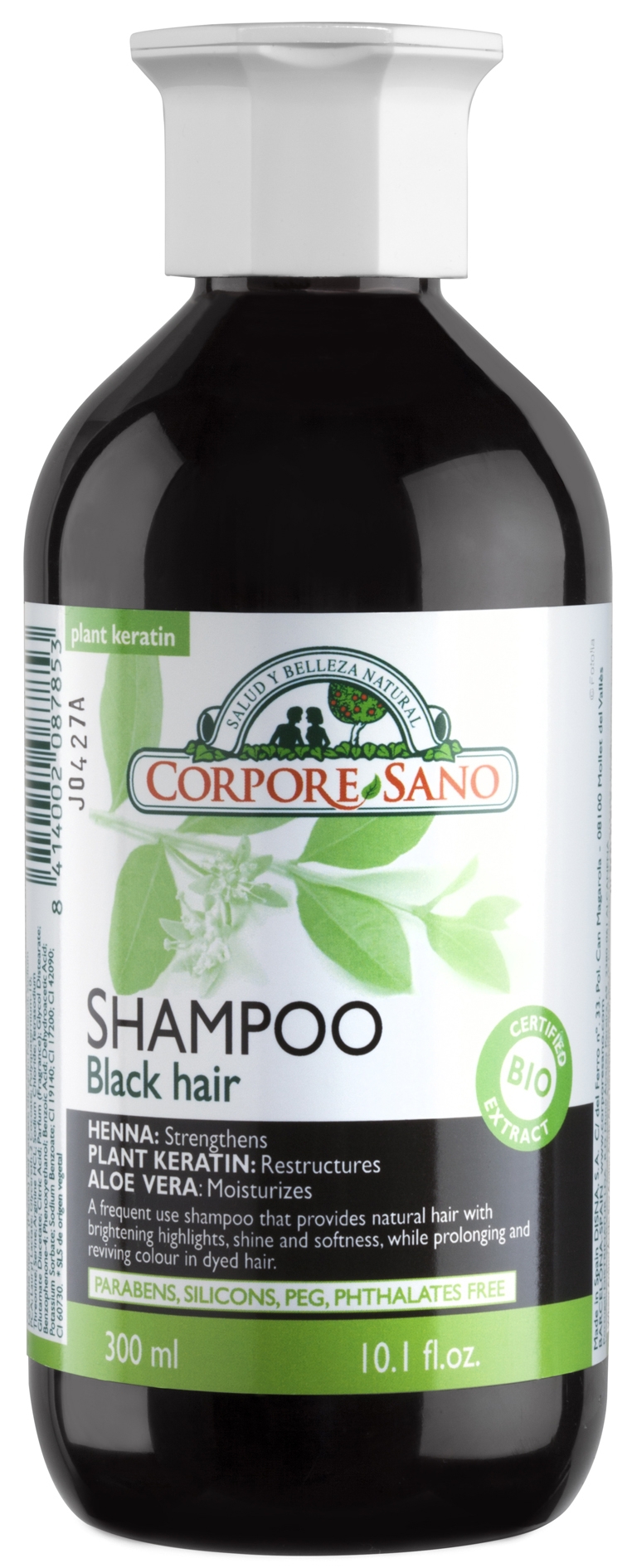 Sampon cu henna pentru par brunet Sampon cu henna pentru par brunet