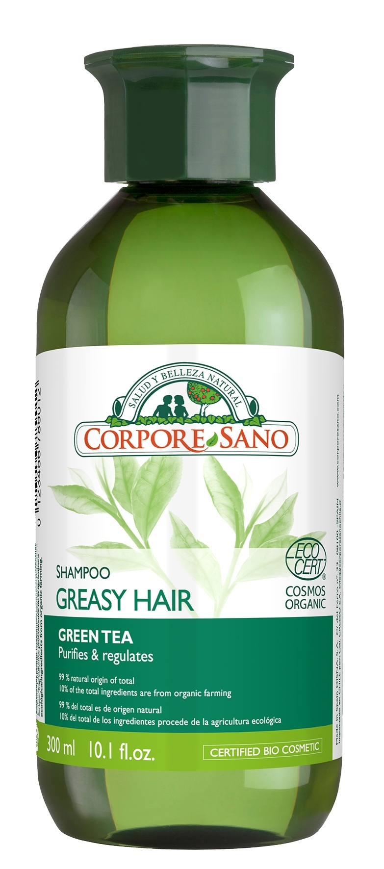 Sampon purifiant cu ceai verde si urzica Sampon purifiant cu ceai verde si urzica