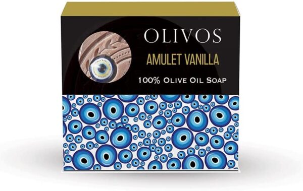 Sapun Amuleta norocoasa - Ochiul Magic - cu vanilie si ulei de masline