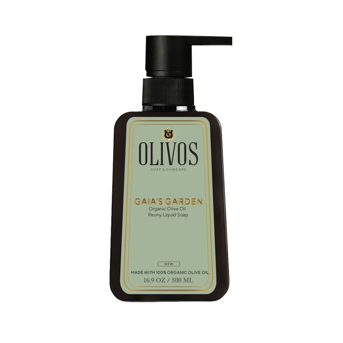 Sapun lichid Gaia's Garden cu ulei de masline si parfum de bujor Sapun lichid Gaia's Garden cu ulei de masline si parfum de bujor