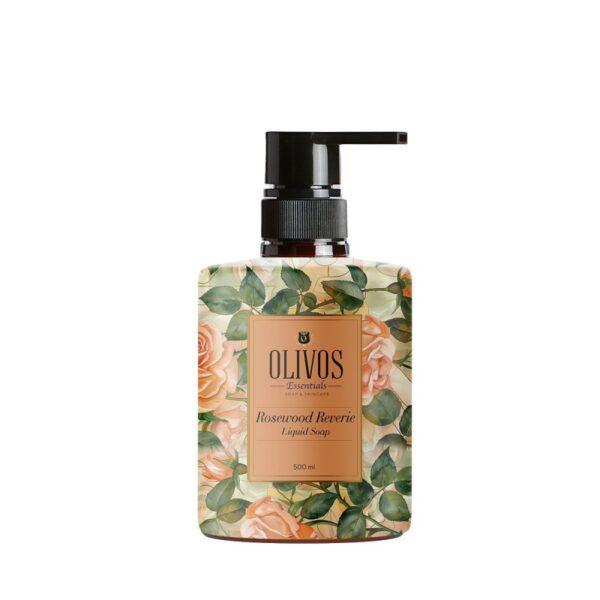 Sapun lichid Rosewood Reverie cu parfum de trandafir si bujor