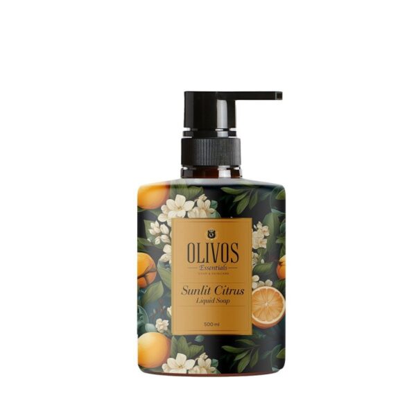 Sapun lichid Sunlit Citrus cu parfum de mandarina