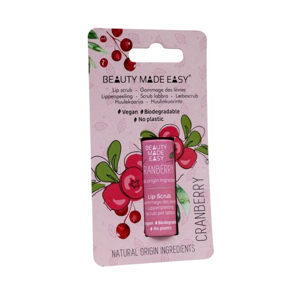 Scrub pentru buze vegan