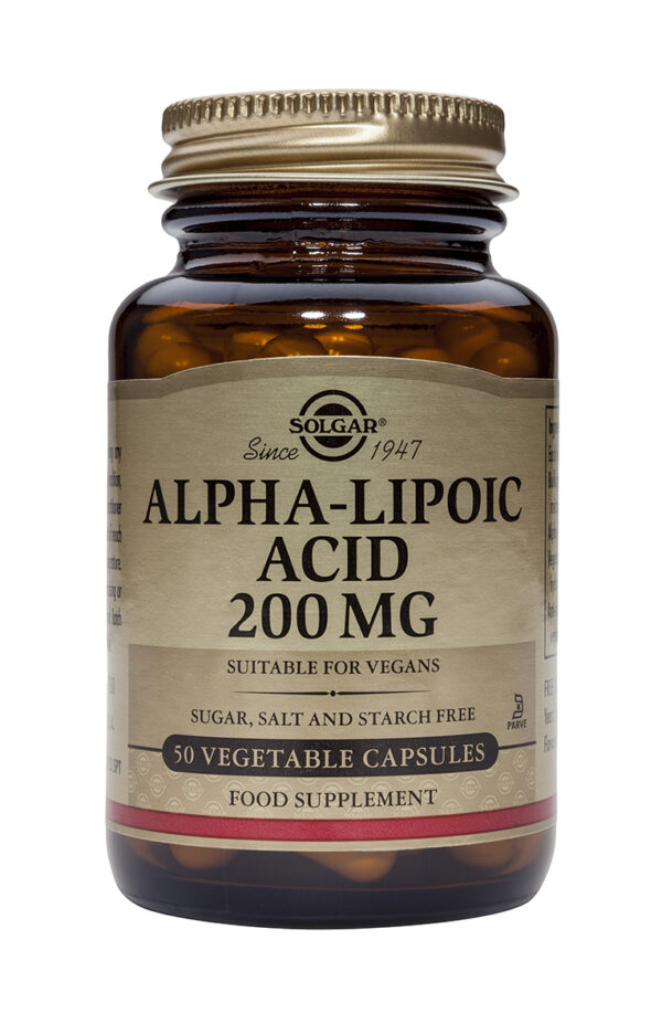 Alpha Lipoic Acid 200mg 50 caps