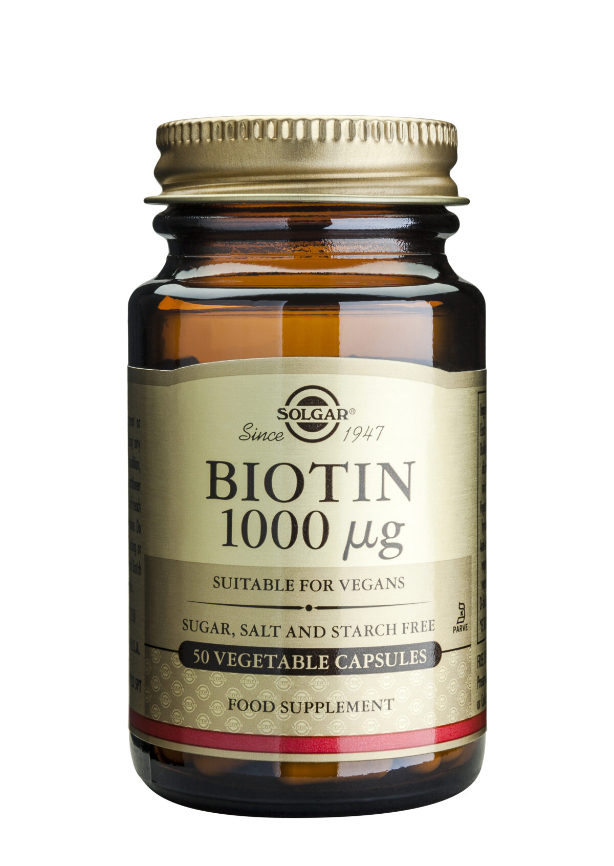 Biotin 1000mcg 50 capsule vegetale Biotin 1000mcg 50 capsule vegetale