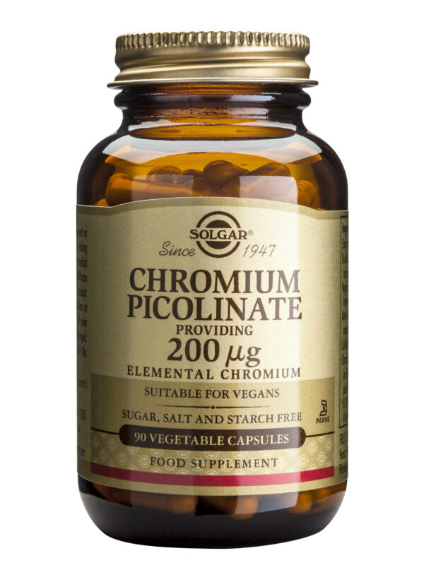 Chromium Picolinate 200ug 90 veg caps