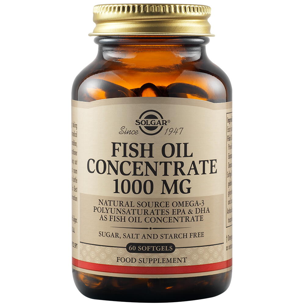 Fish Oil Concentrate 1000mg 60 softgels Fish Oil Concentrate 1000mg 60 softgels
