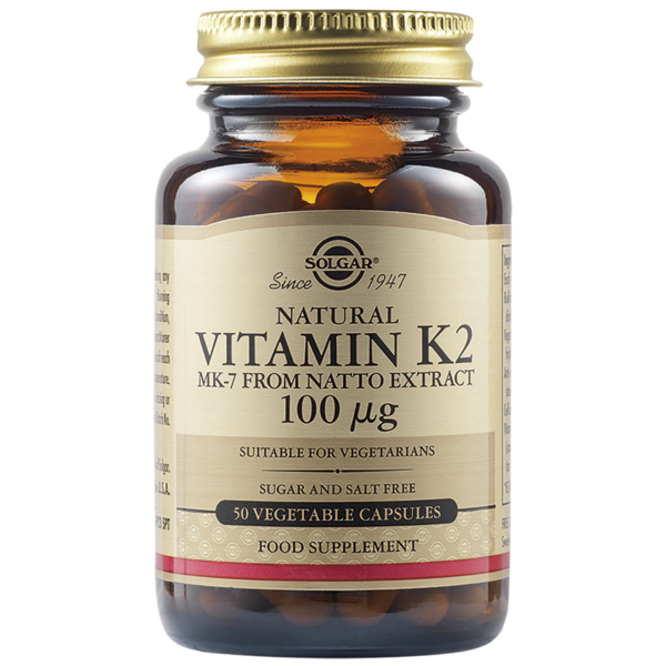 VITAMIN K2 100μg veg.caps 50s