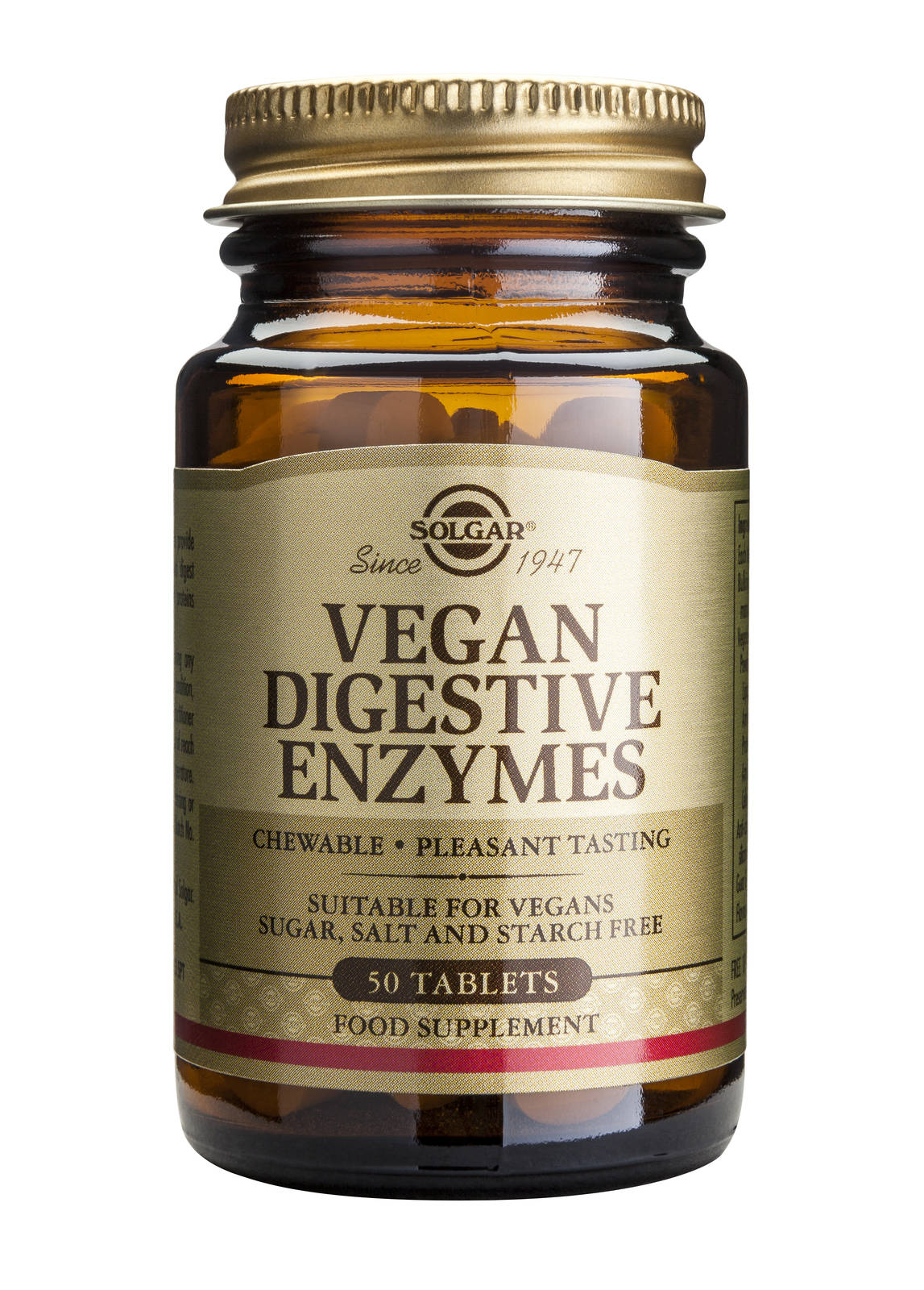 Vegan Digestive Enzymes 50 tablete Vegan Digestive Enzymes 50 tablete