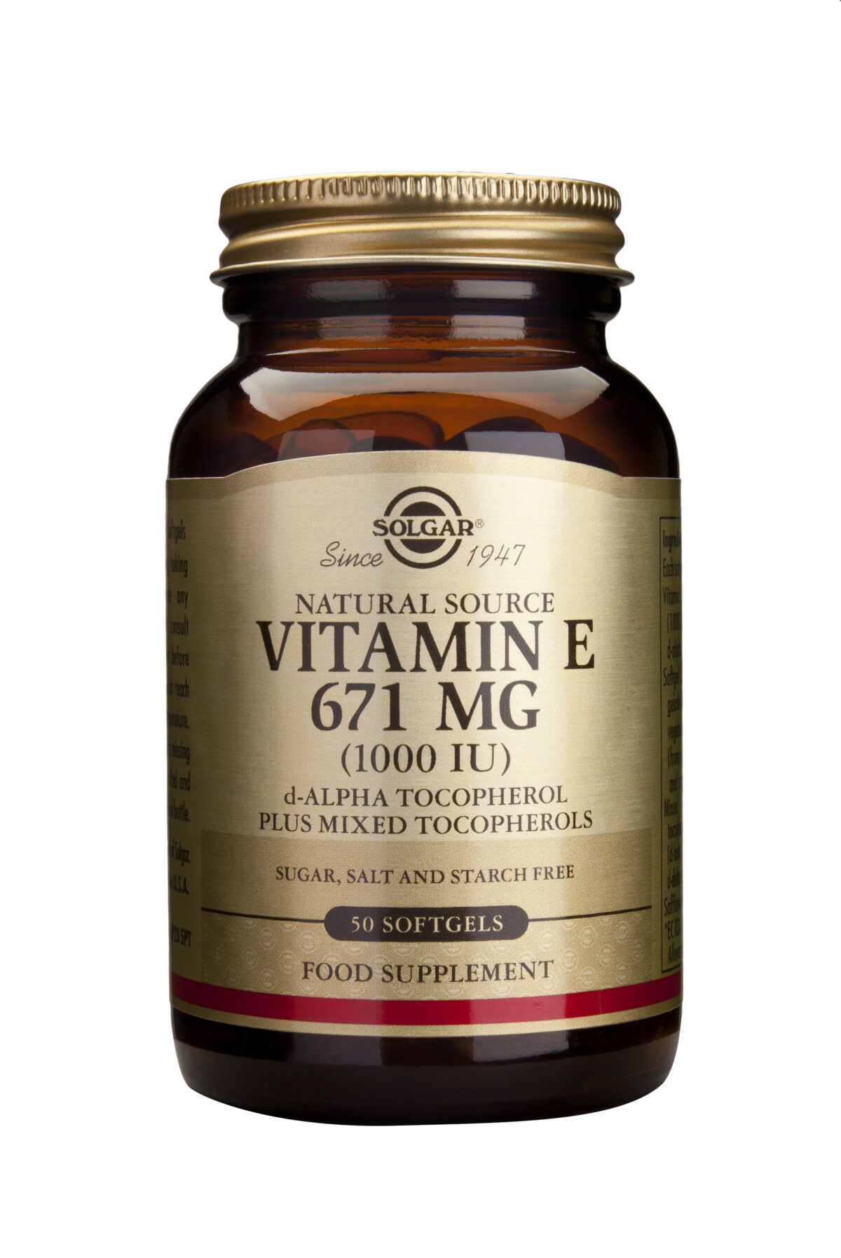 Vitamin E 1000ui 50cps Vitamin E 1000ui 50cps